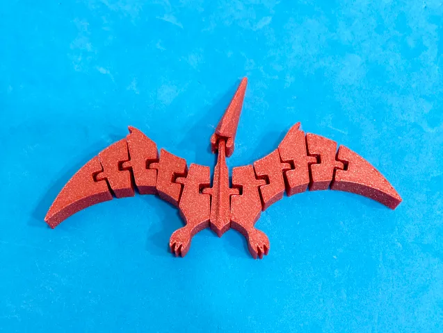 Articulated pterodactyl / Pterodáctilo articulado