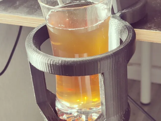 Sturdy Desk Drinking Glass holder for Tonor microphone arm