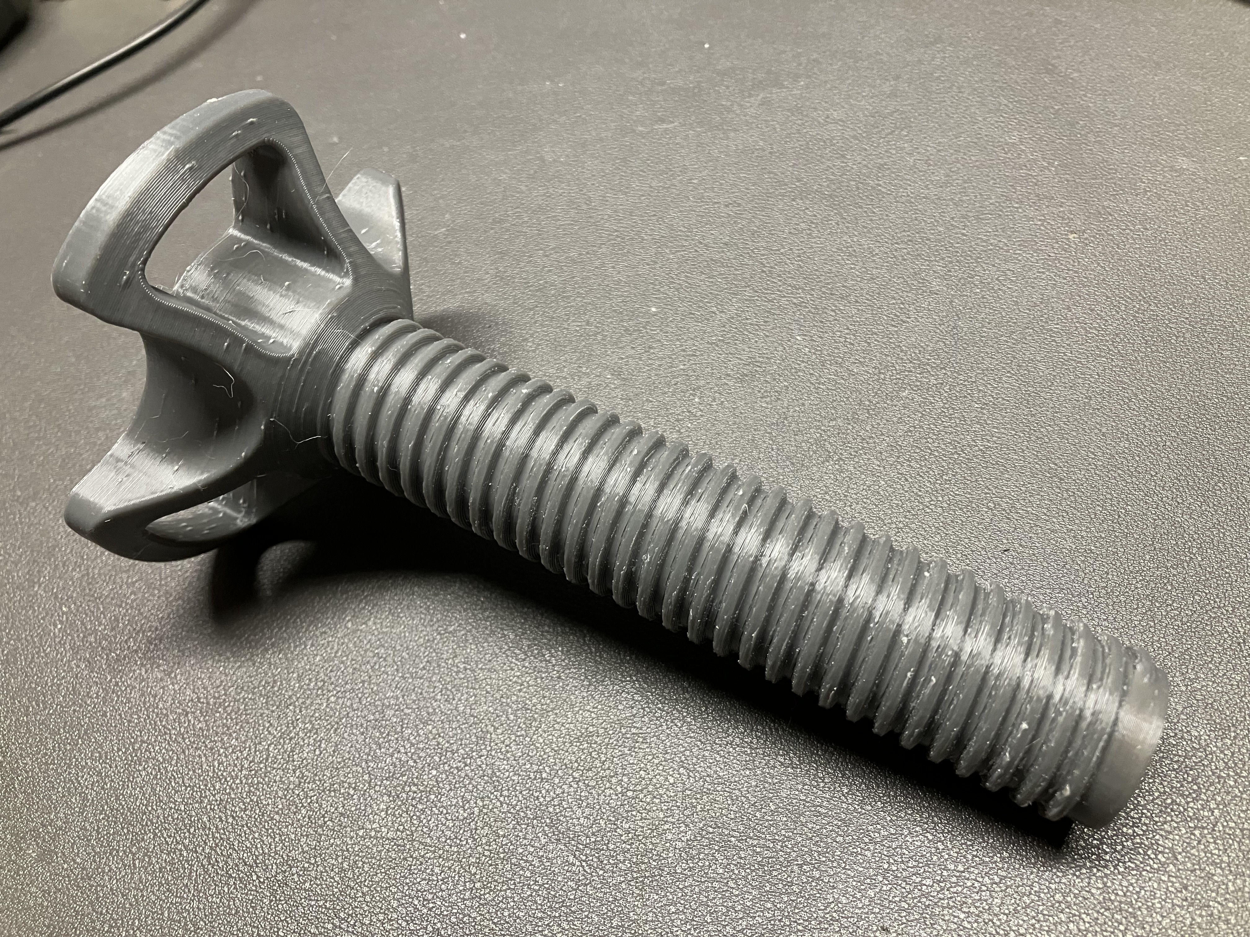 Longer Filament Spool Holder Hub for Larger Spools