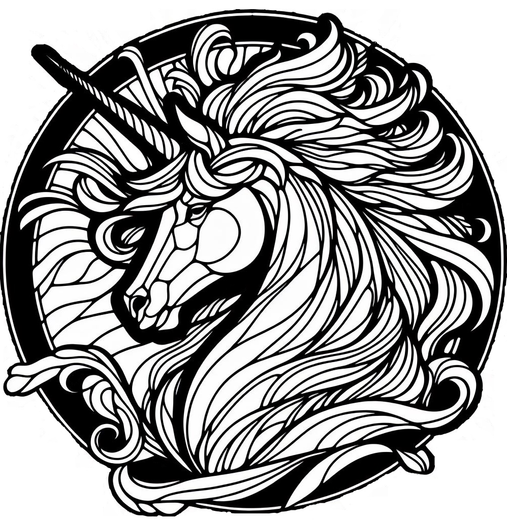 Wall art - Unicorn 1