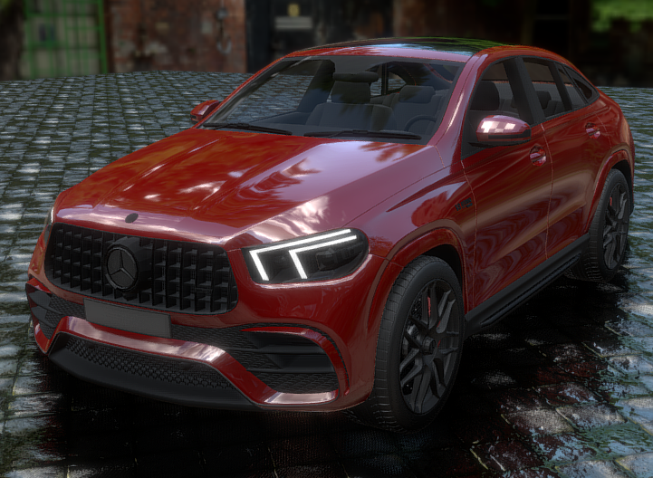 Mercedes AMG GLE 63 Coupe 2022 rip by mcka3ax40