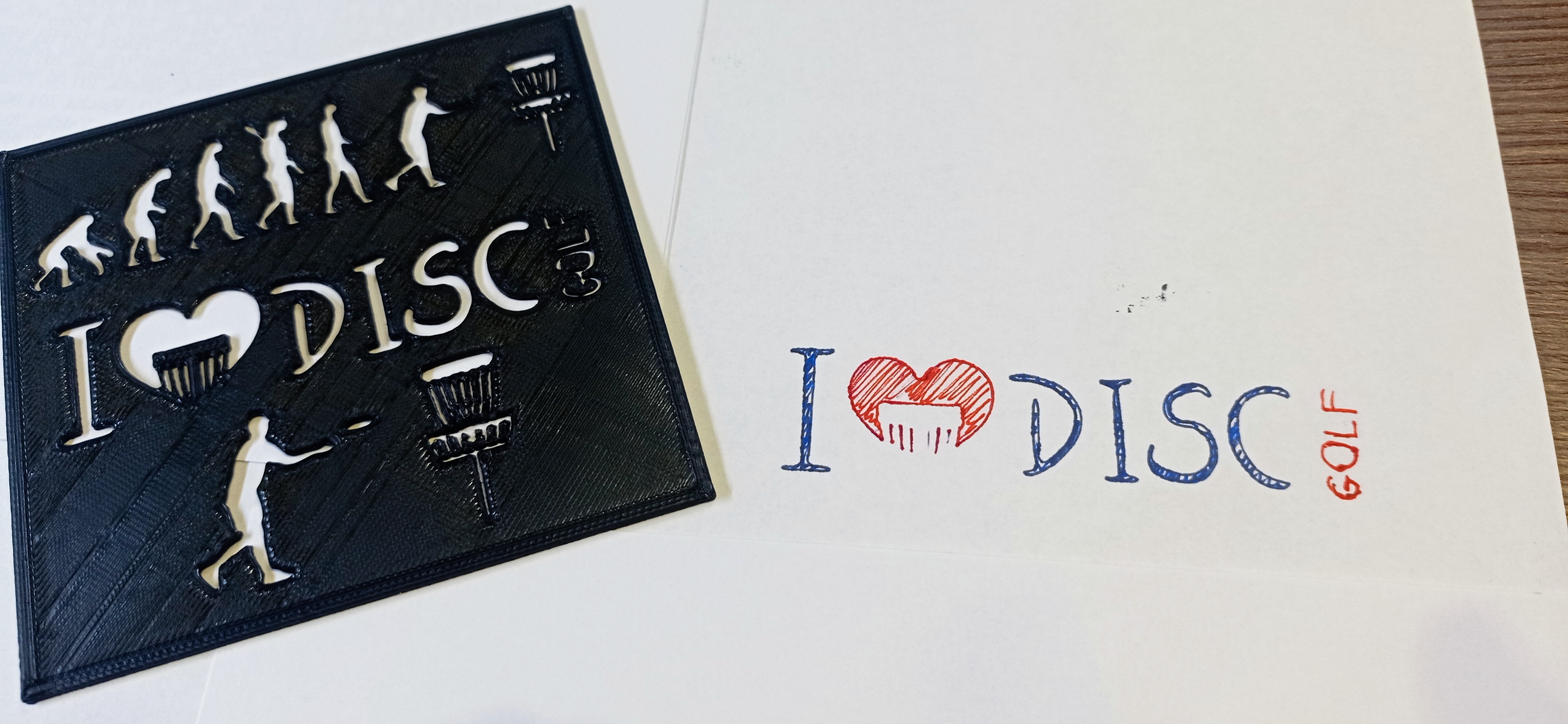 Discgolf-stencil — miniatura 3
