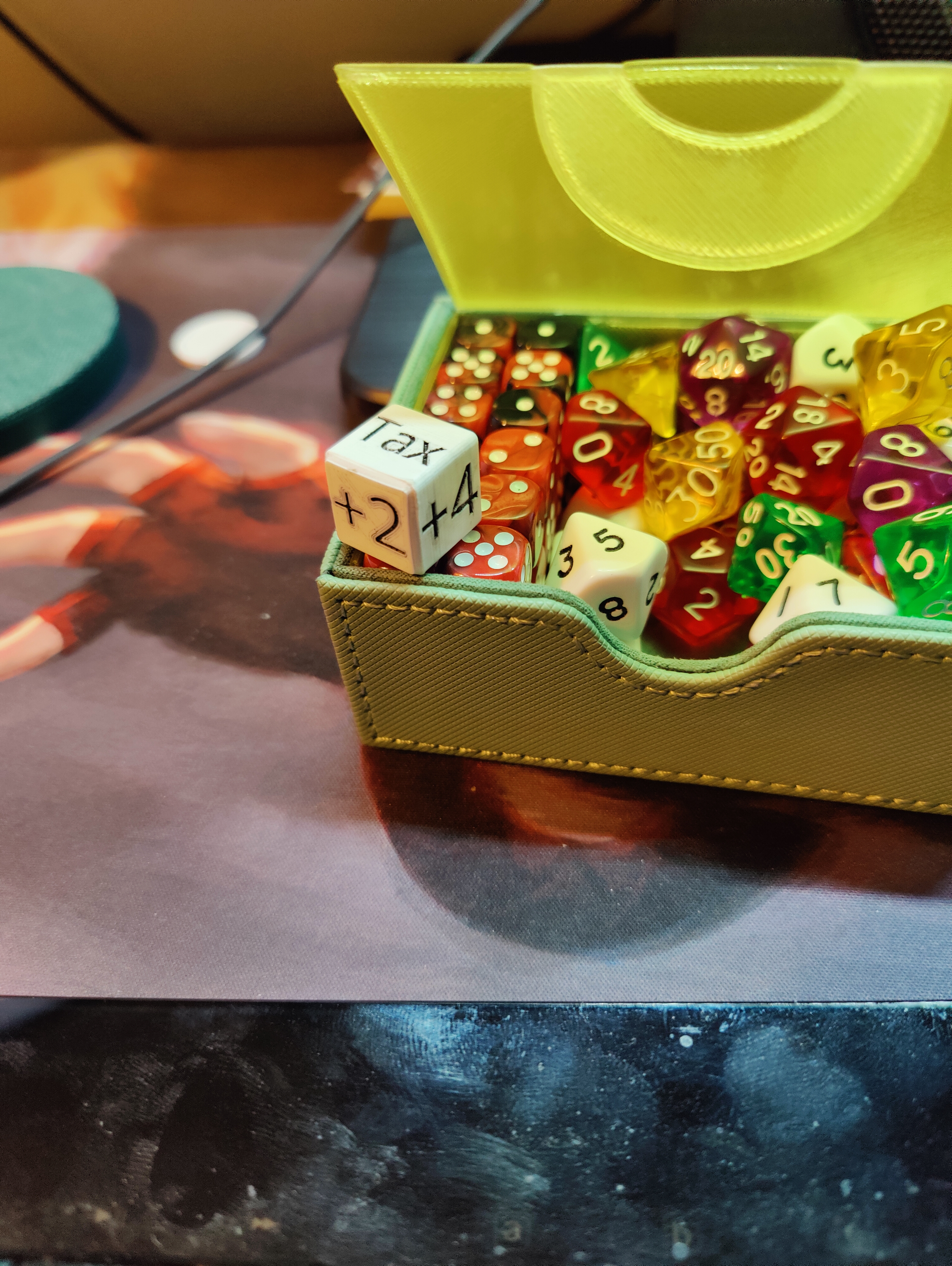 Commander tax dice