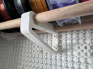 Multiboard Bracket for Filament Spool Storage - Dowel