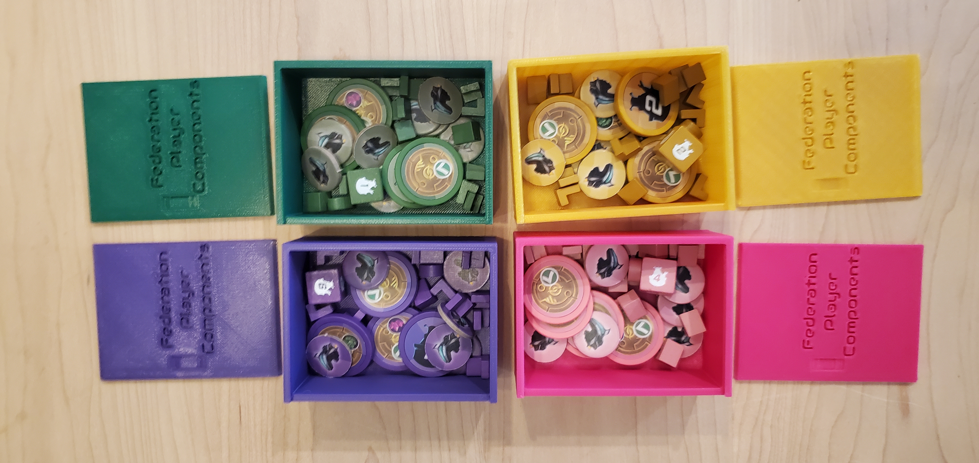 Federation Board Game Inserts — miniatura 13