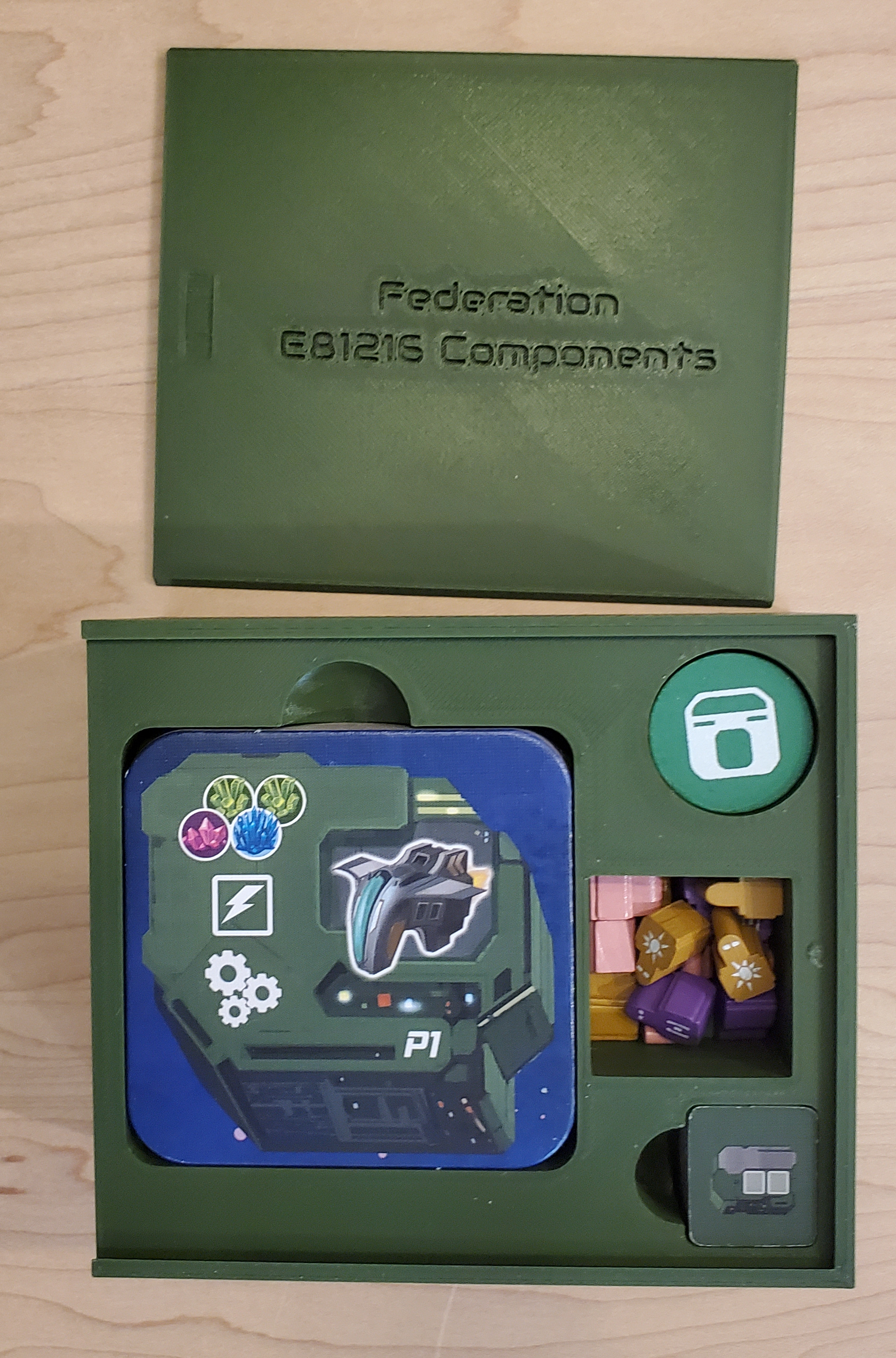 Federation Board Game Inserts by PrintingFun001 | Download free STL model | Printables.com