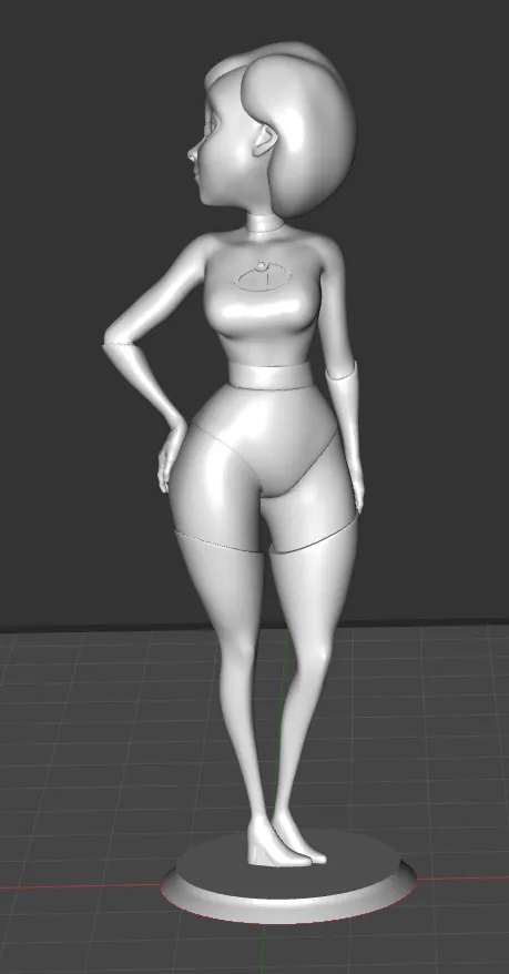 Elastigirl_Model by Onur Yıldırım | Download free STL model ...