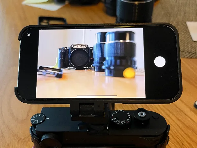 Iphone camera monitor