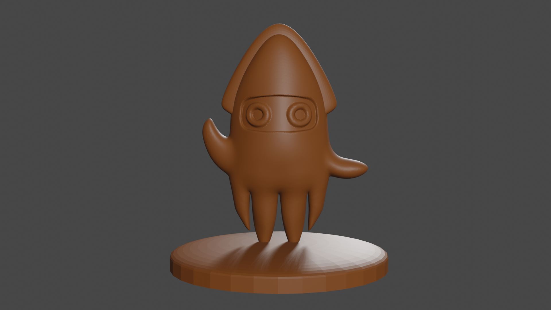 Mario inspired, Blooper , Tabletop DnD miniature