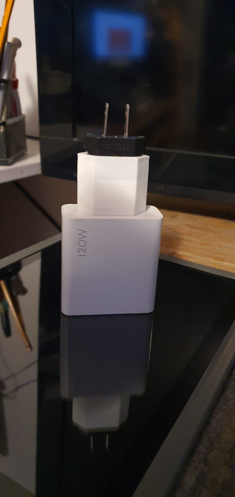 Acople para cargador Xiaomi y Clavija adaptadora europeo a americano