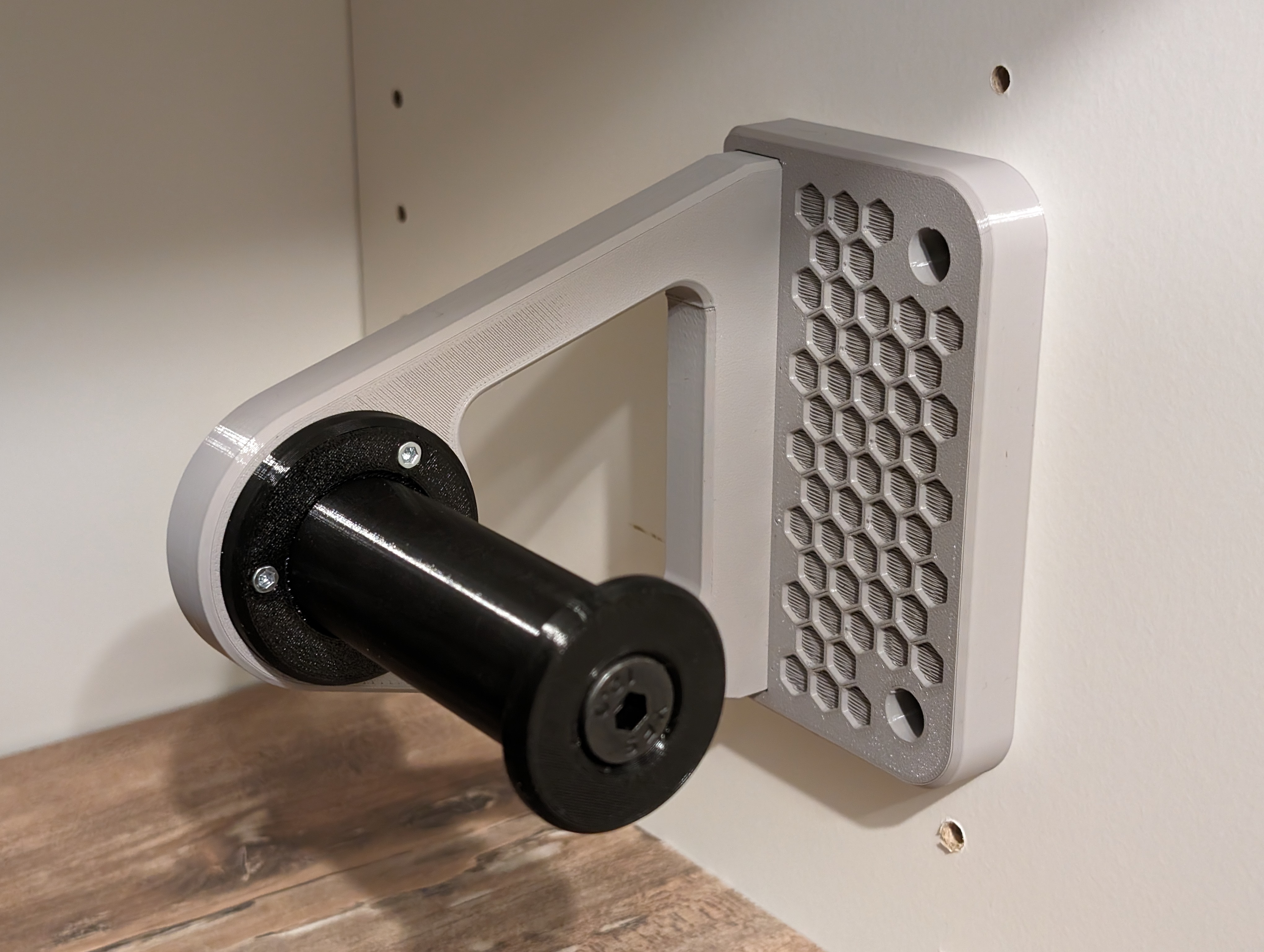 Spool holder with bearing for IKEA BESTA PAX