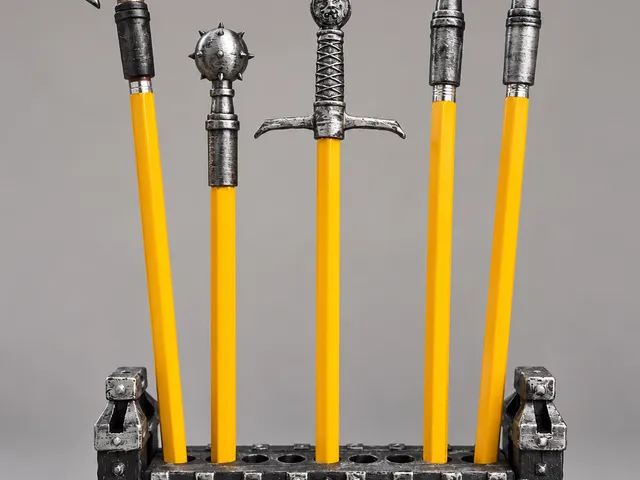 Weapons Rack Pencil and Pen Holder