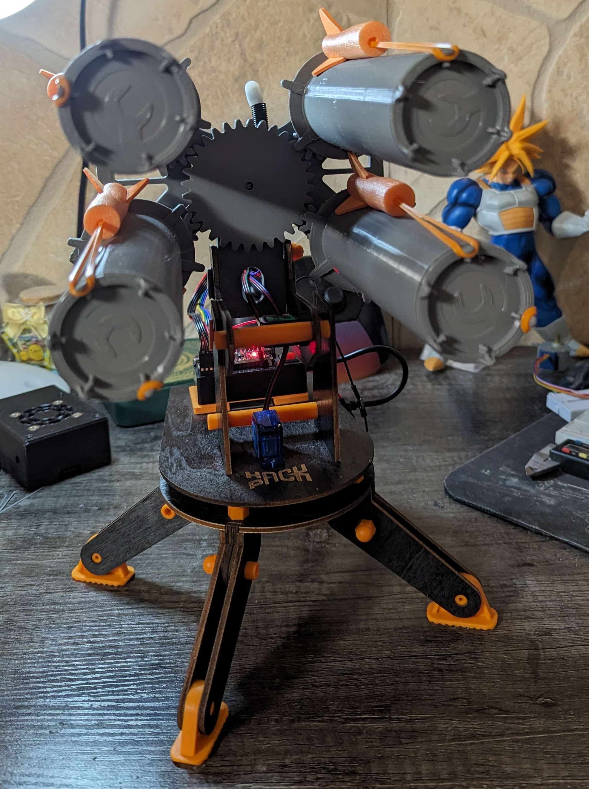 Hack Pack IR Turret Heavy Arms upgrade (WIP)