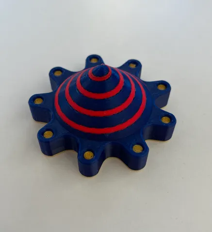 Spiral cogwheel for vintage Brio toy