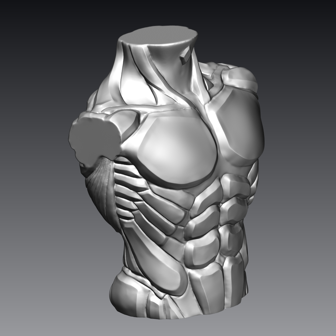STYLIZED MALE BUST