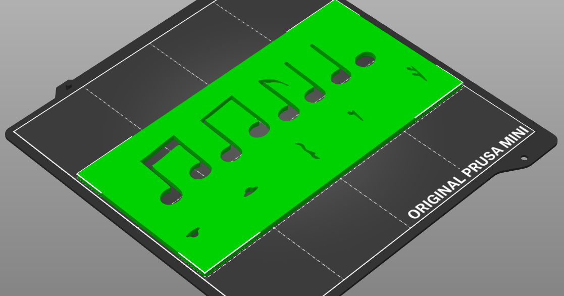 Template ruler - music by Jana Kudelová | Download free STL model ...