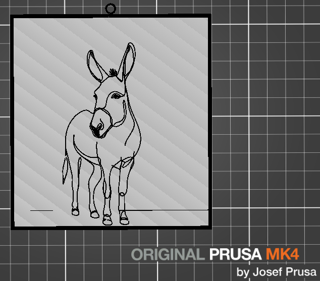 Donkey Wallart