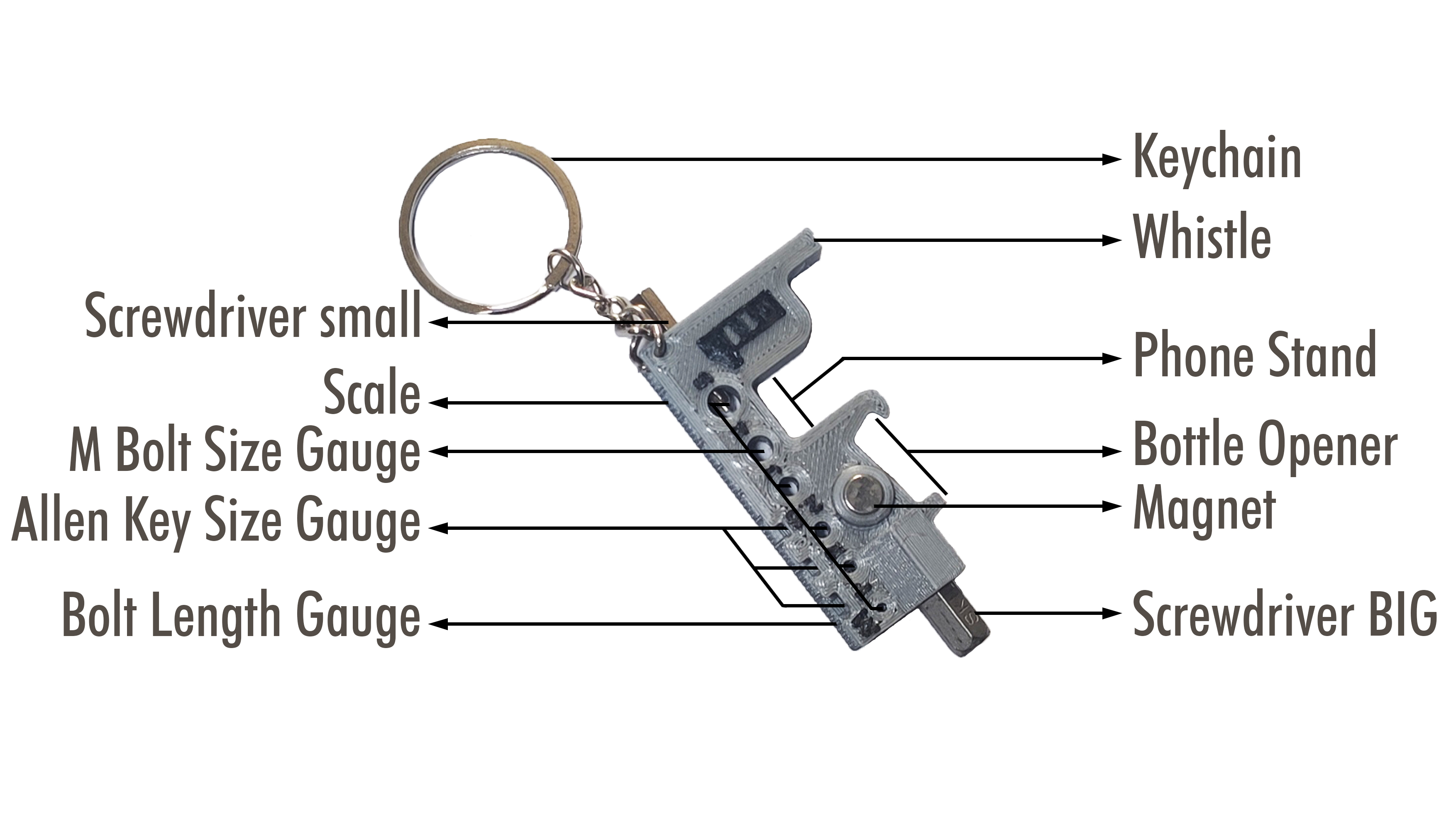 Miniatura 2 do modelo 3D 11 in 1 - Workshop Multipurpose Tool