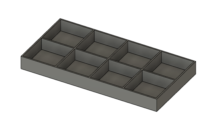 sample trays/storage trays by mathias desloovere | Download free STL ...