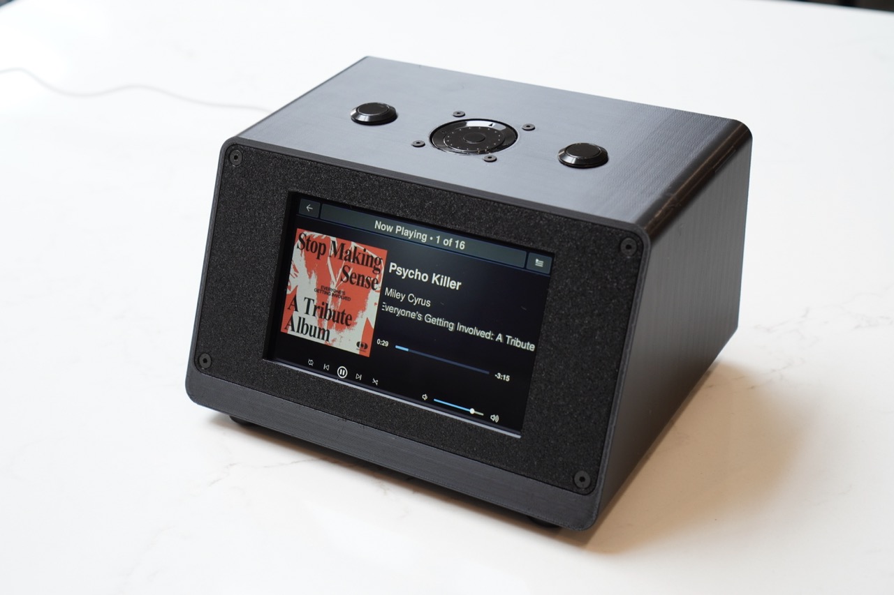 Touchscreen Squeezebox Player