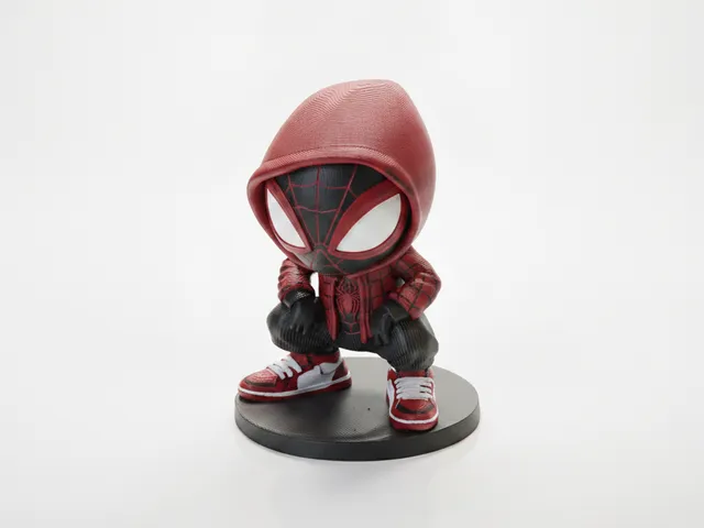 Chibi Spider-Man Figurine Cute Superhero 3D Printable