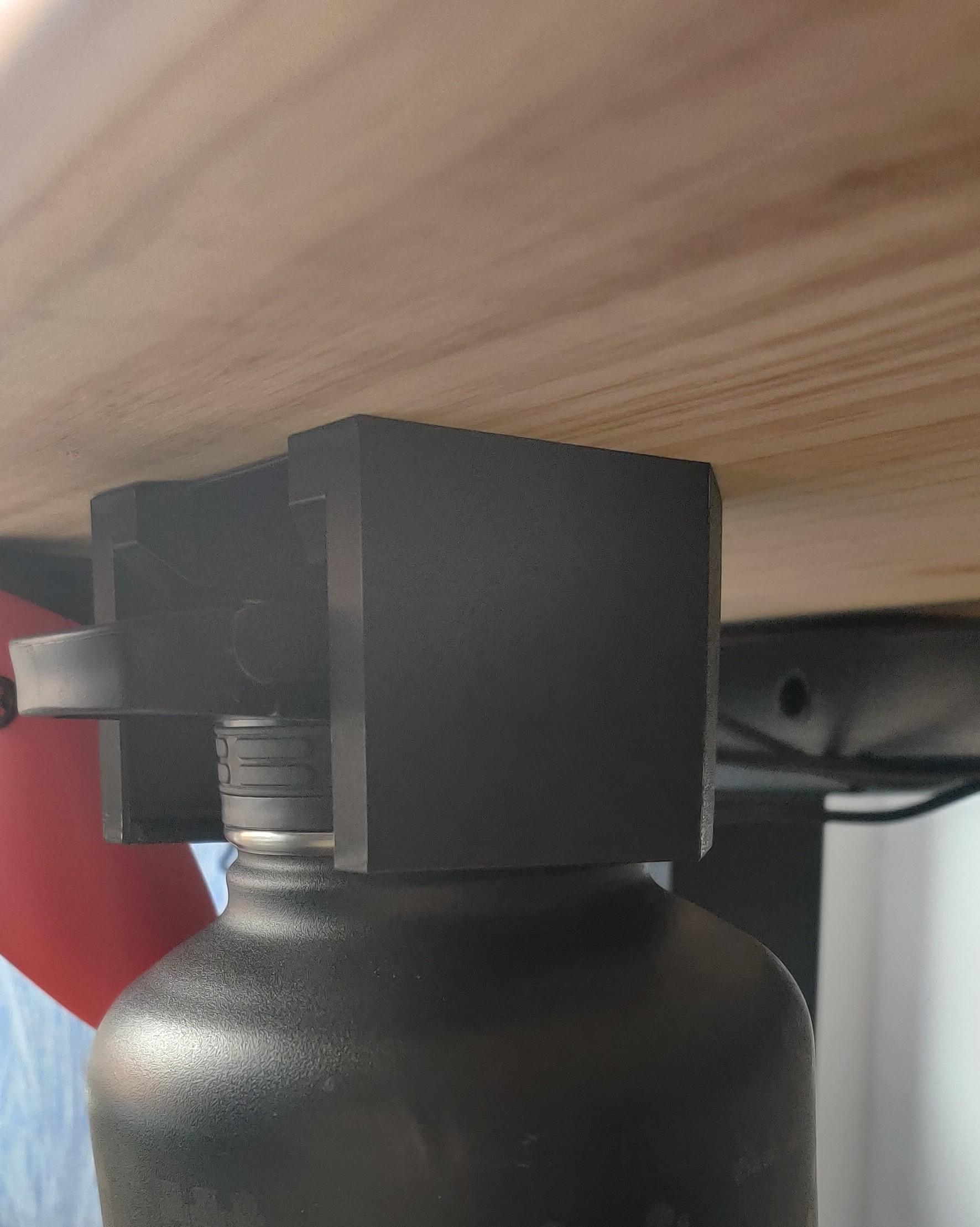 LTT Water Bottle under desk mount