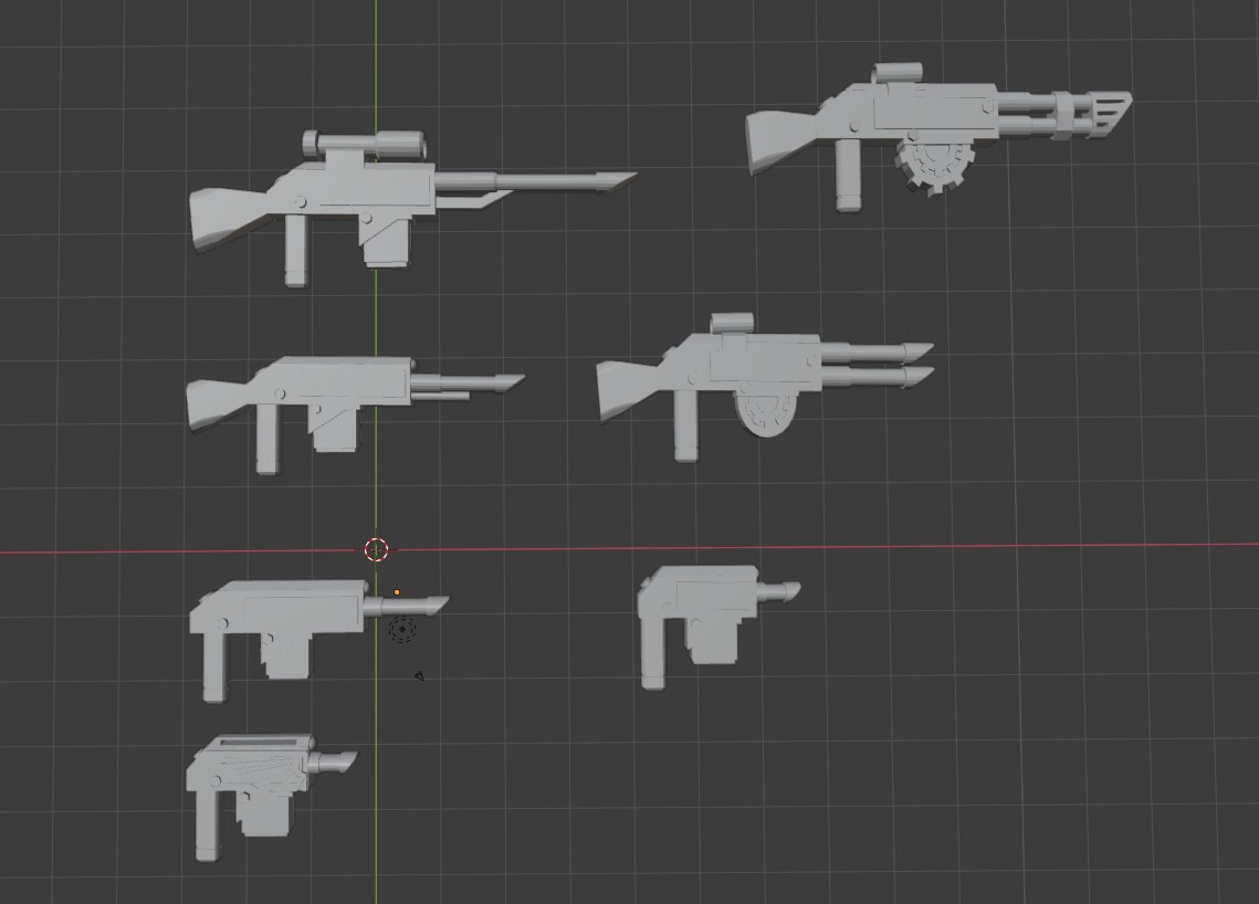 Dummy13 Warhammer40k Lasgun Variants