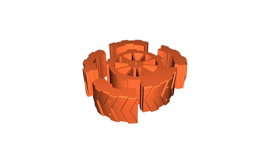 Peg Perego tractor wheel - semi parts assembly by voyczech | Download free  STL model | Printables.com