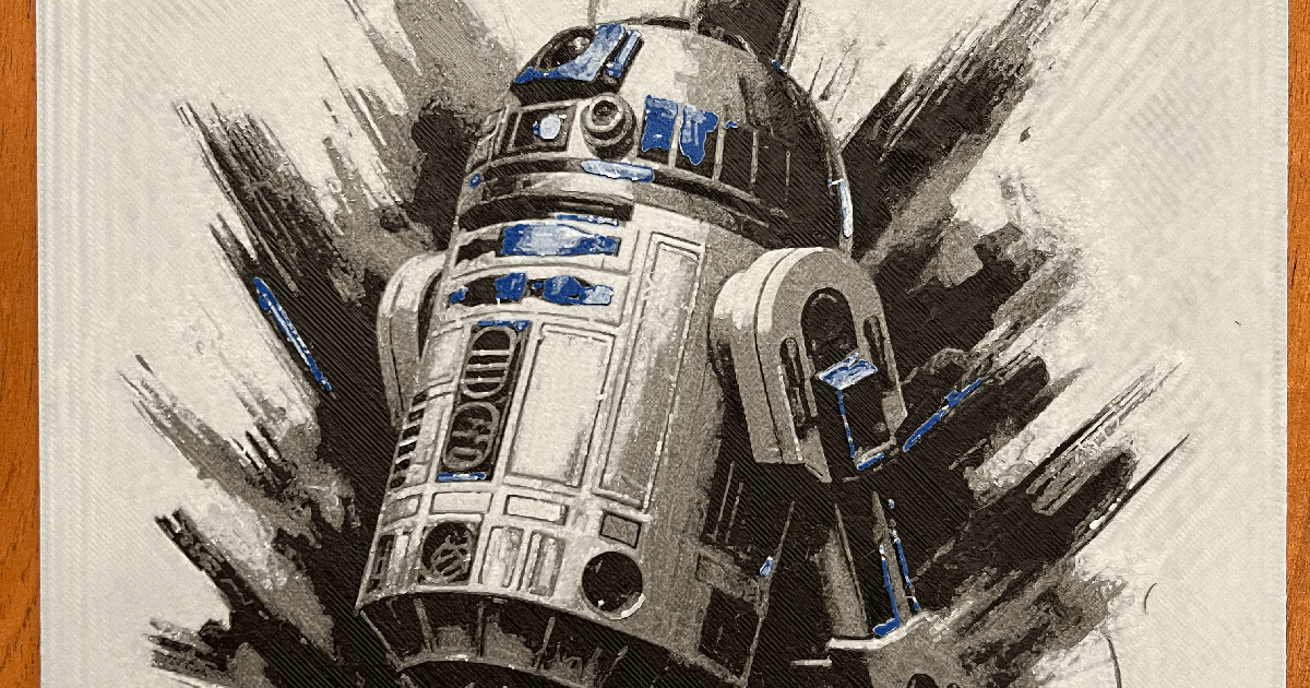 R2-D2 by JustBe 3d | Download free STL model | Printables.com
