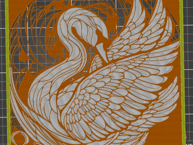 Wall art - The Dance on the Swan Lake