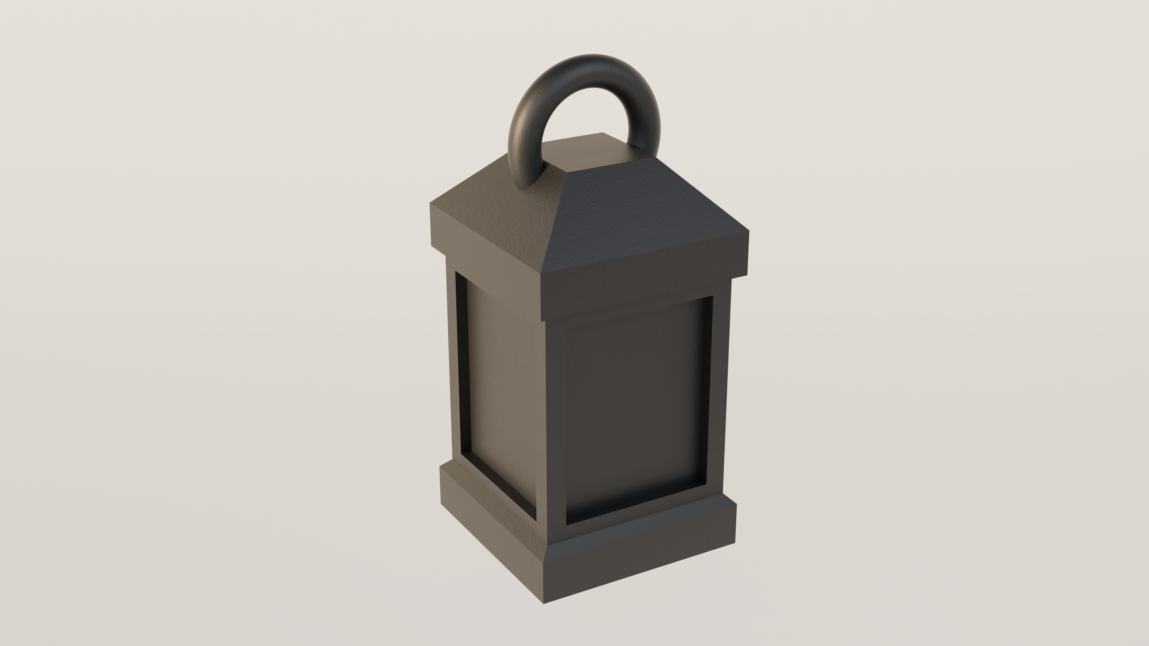 Miniatura 2 do modelo 3D Mini Keychain Lantern, fast print