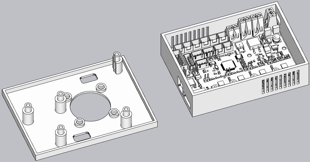 BTT SKR E3 mini V2 Enclosure by Boltrone | Download free STL model ...