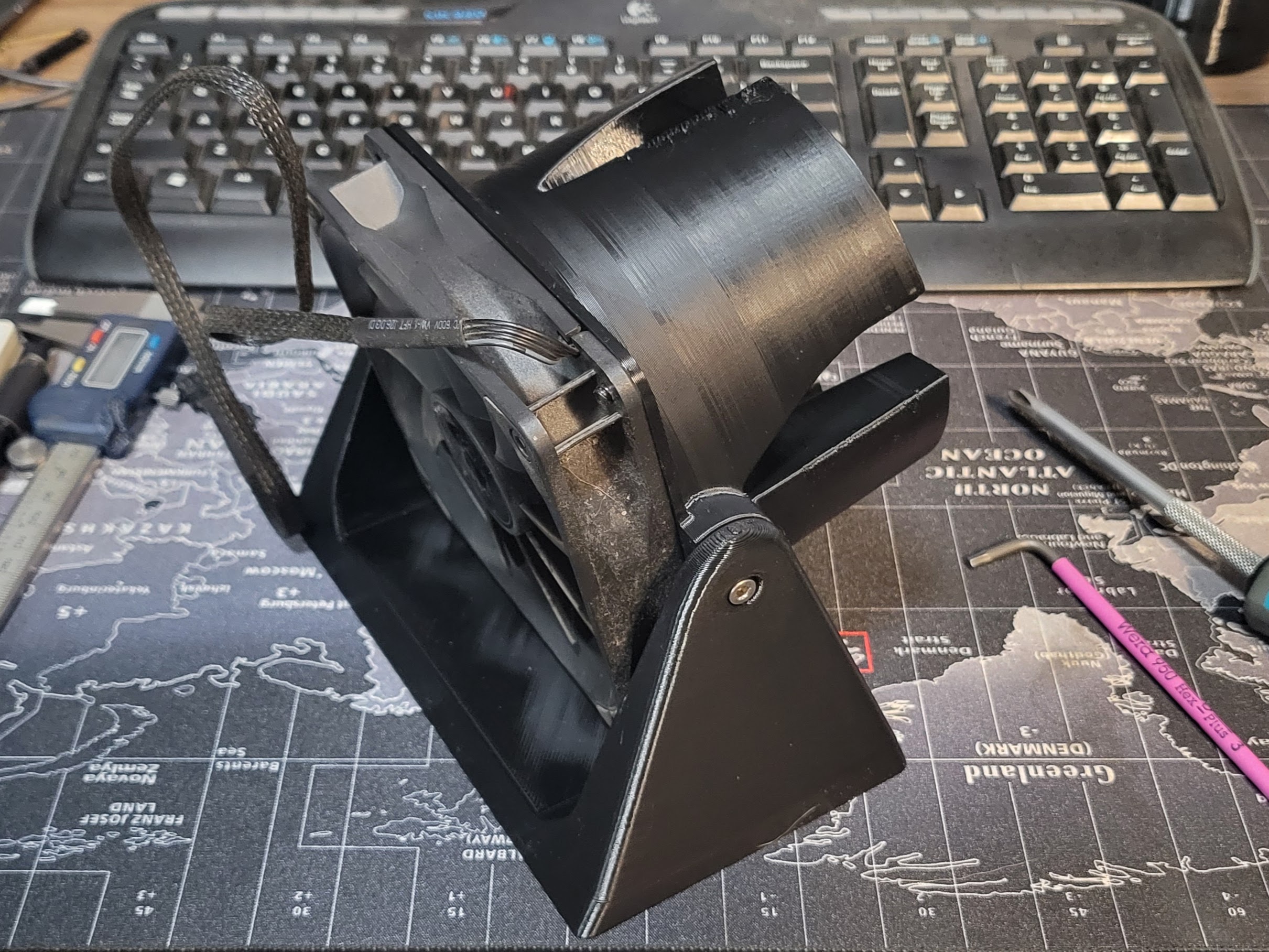 NV-AA1-12 Airflow Amplifier - Trunnion Mount