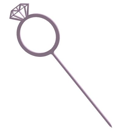 Engagement Ring Toothpick