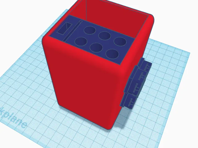 Pencil/USB/MicroSD holder