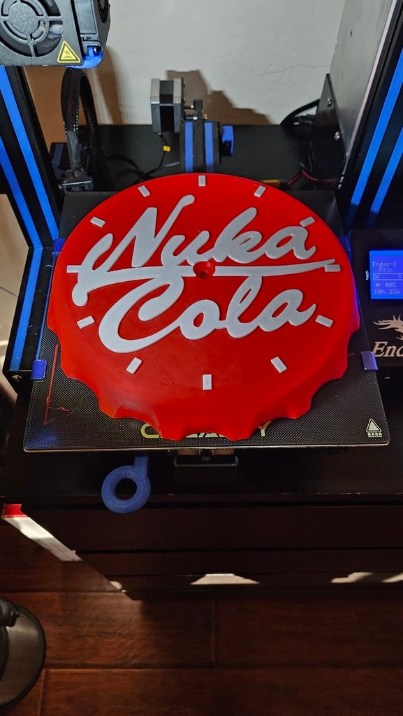 Nuka Cola Clock Printable