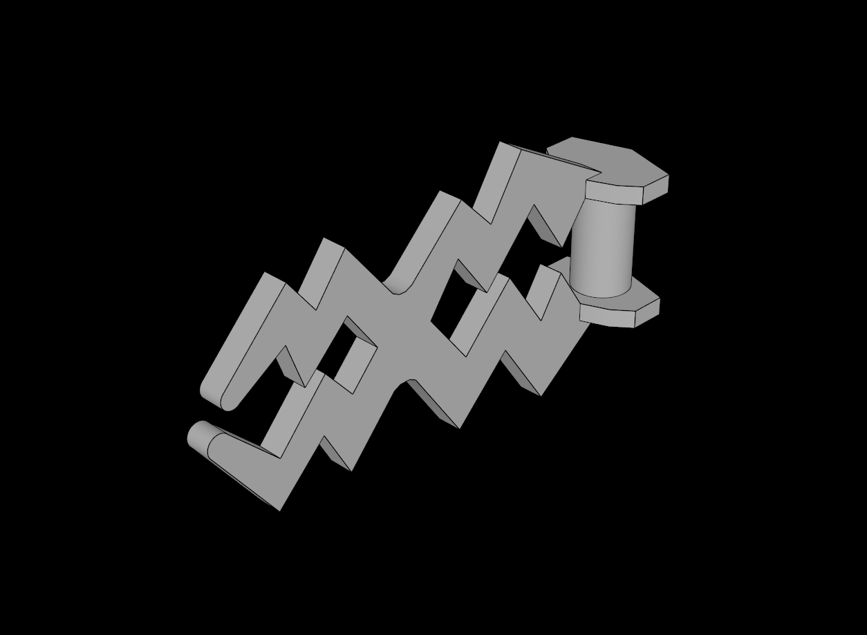 Lego Compatible (59233.dat) Minifig Lightning