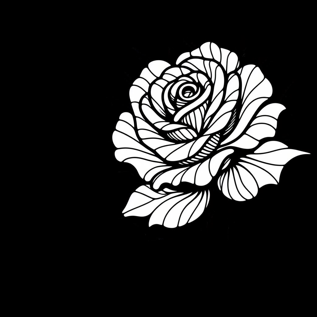 Wall art - The rose in its greenhouse by Nina Máčová | Download free ...