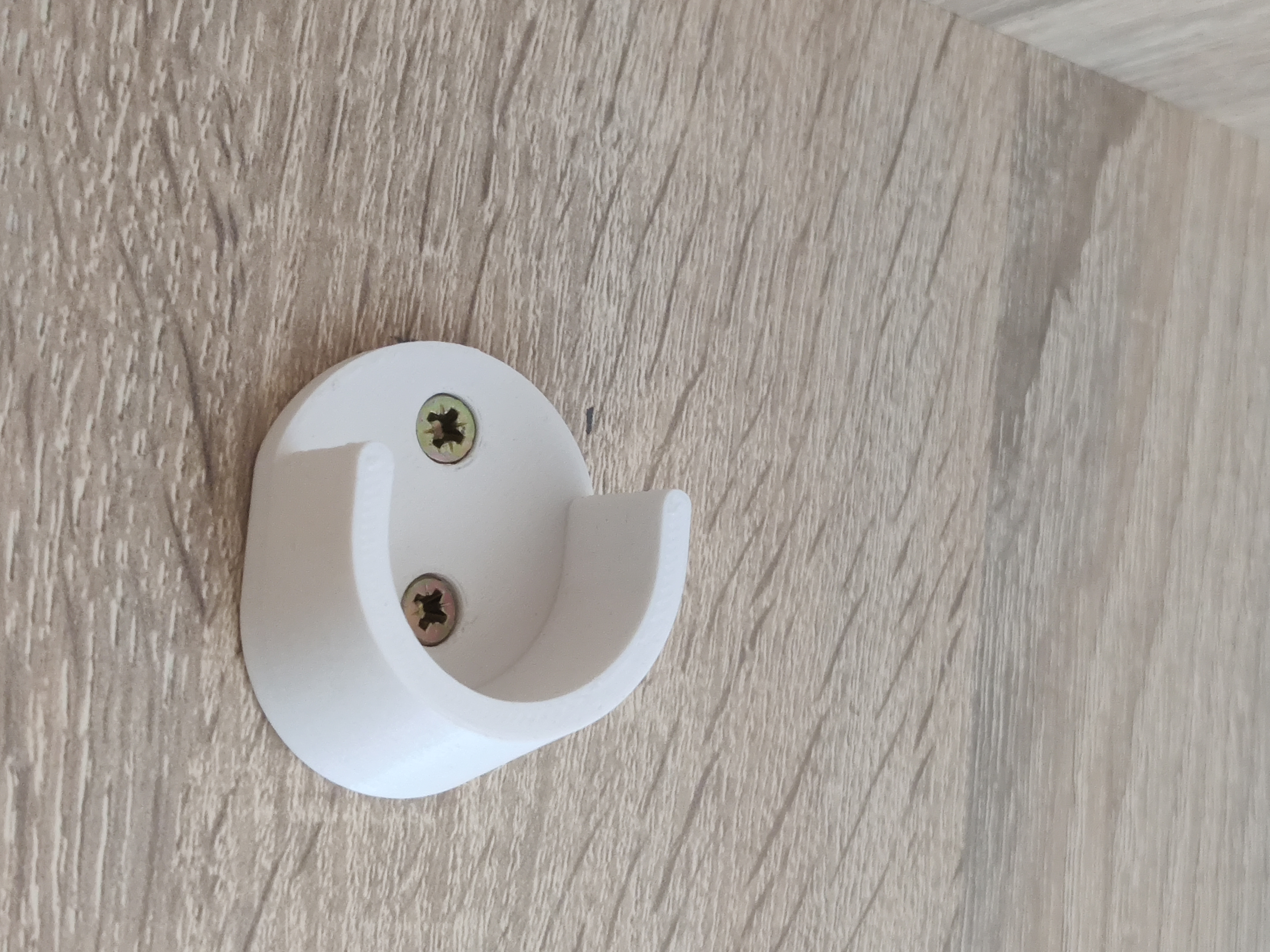 Miniatura 4 do modelo 3D Wardrobe rod holder