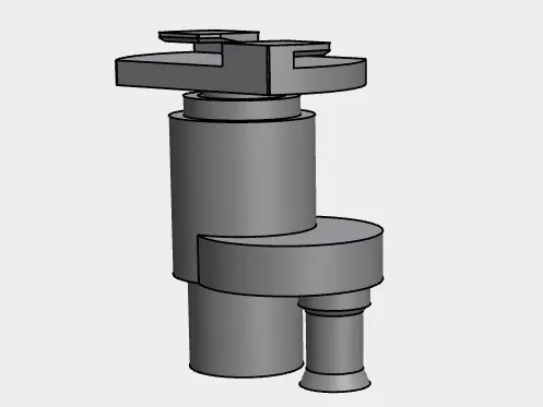Drop Ceiling Light/ Camera Mount with Swivel (Print in Place)