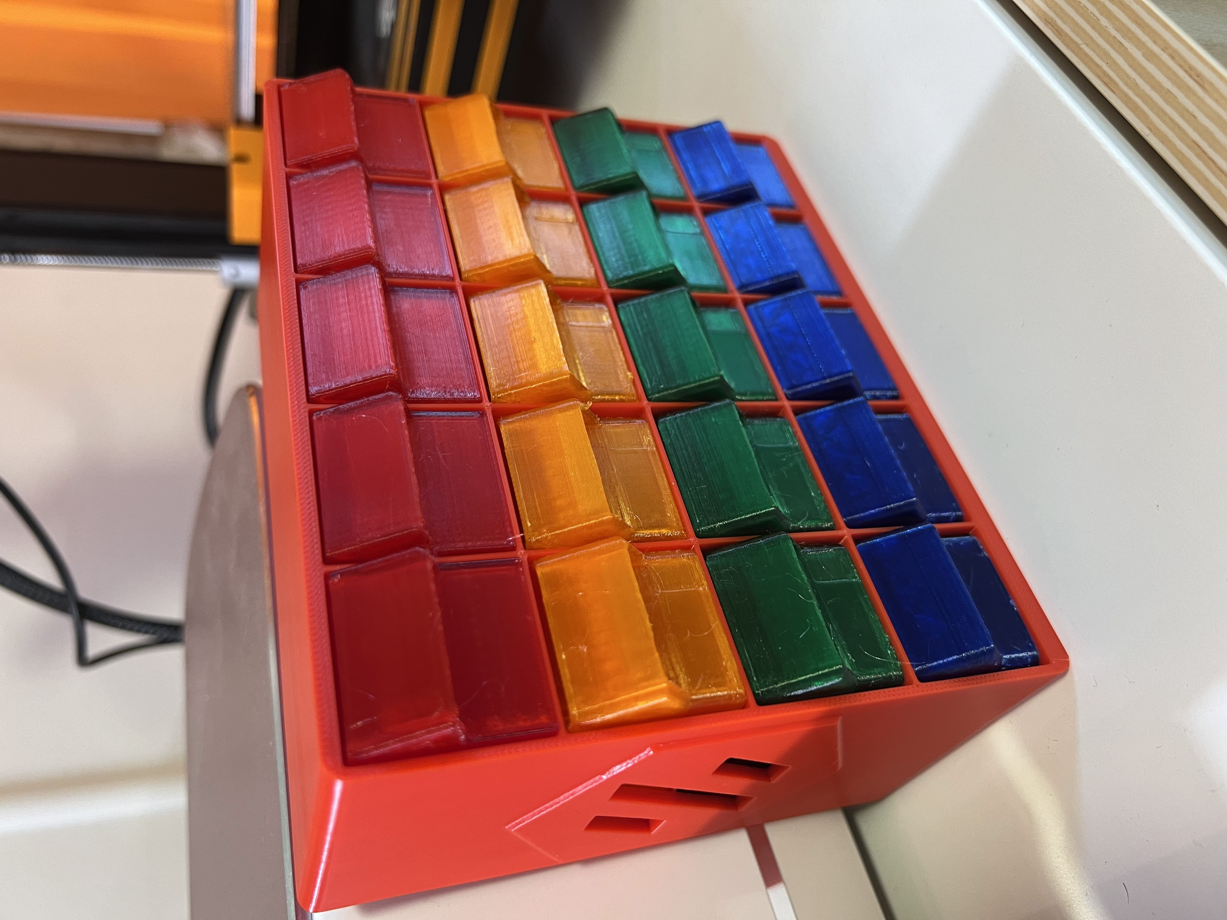 Voron 0 Hardware Organiser - Skeletonised