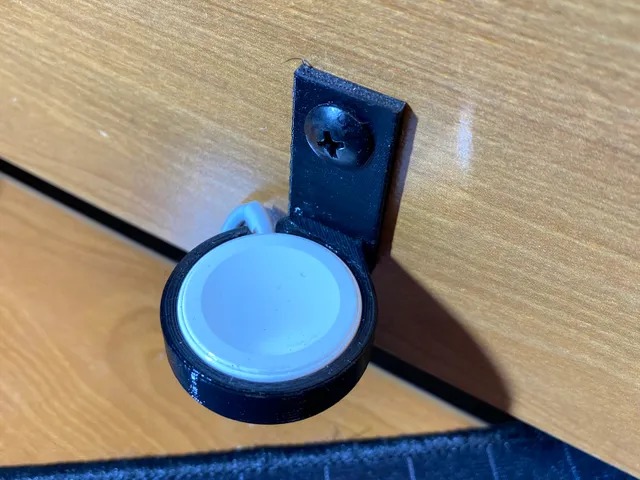Apple iWatch charger holder Command Strip or screw mount