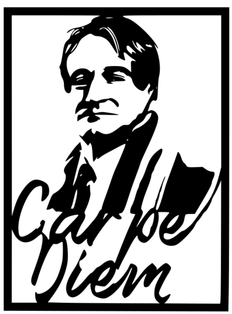 Robin Williams, Carpe Diem Wall Art by Jura Švébiš | Download free STL ...