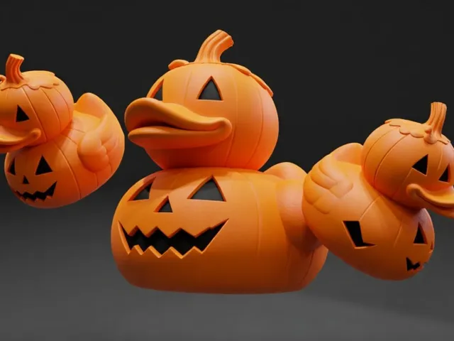 Halloween Duck