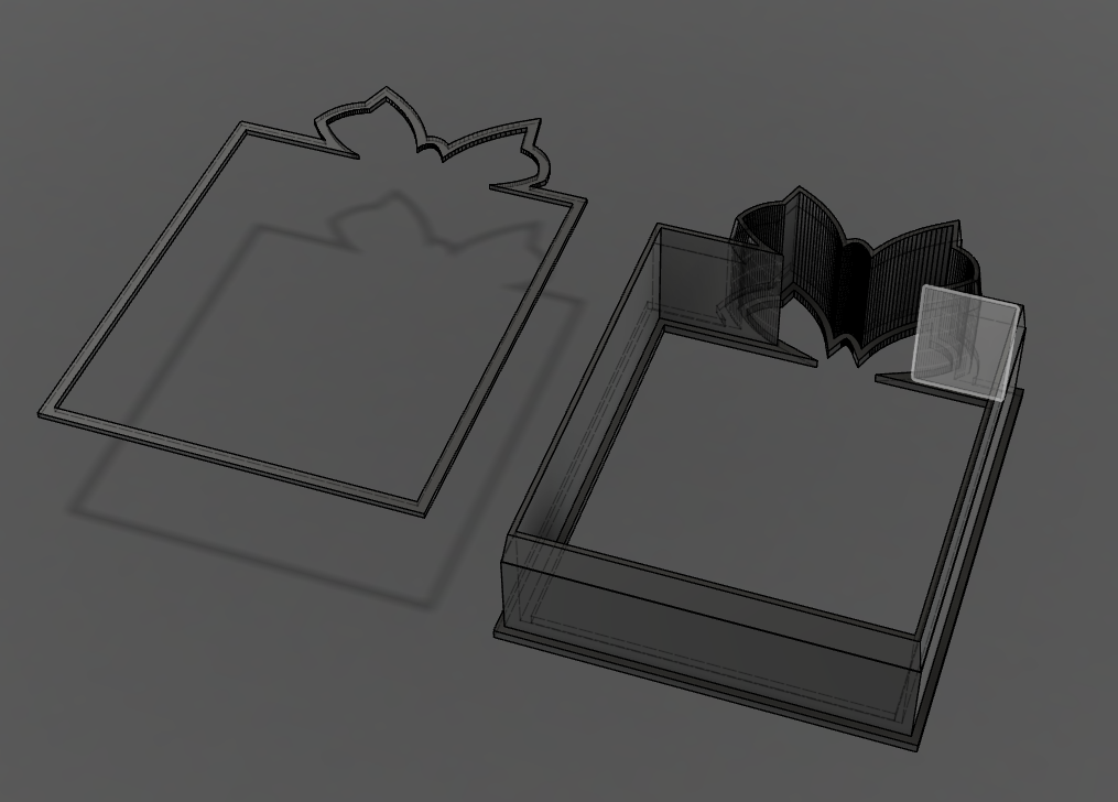 Present cookie cutter by Komseb :D | Download free STL model ...