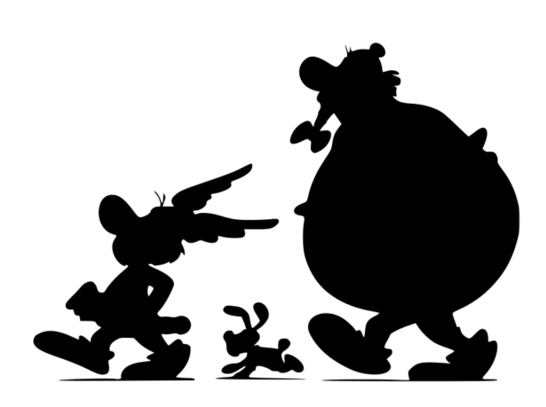 Asterix and Obelix Wall Art
