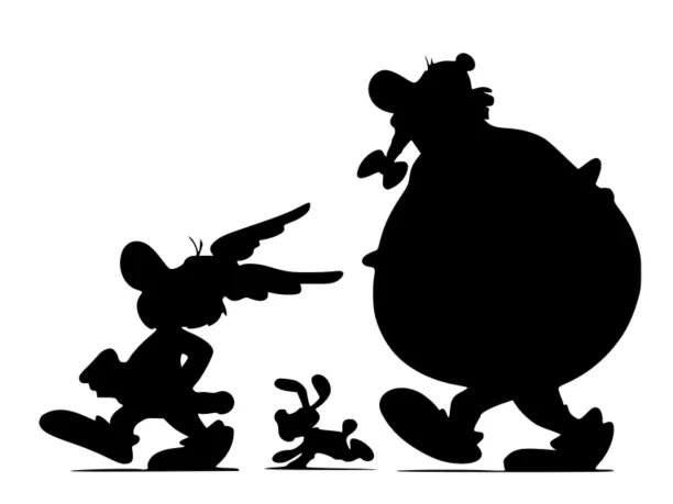 Asterix and Obelix Wall Art
