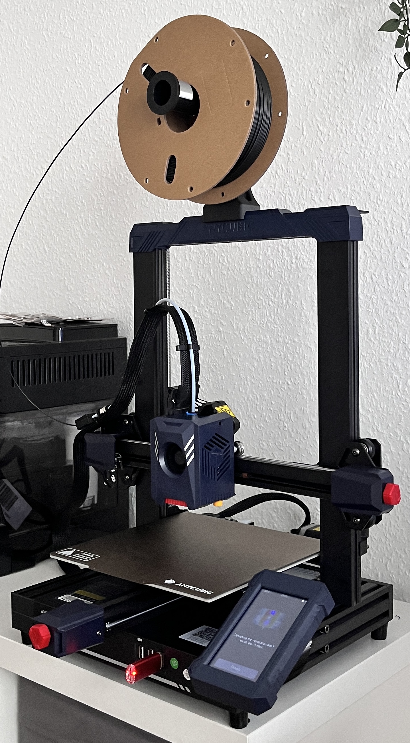 Anycubic Kobra 2 (Pro) - Filament Holder Top, with and without 'arm'