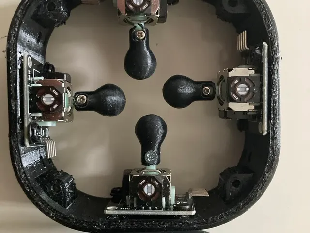 DIY Open Source SpaceMouse - Centered Joystick Frame Remix (v1.1)