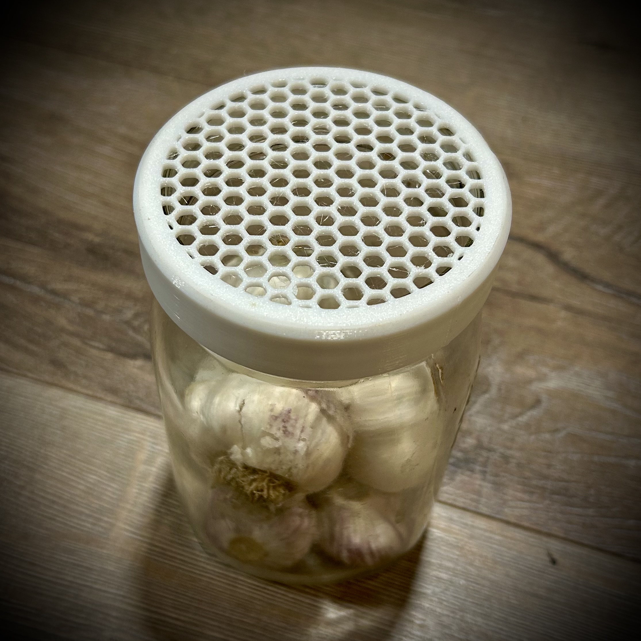 hex perforated kilner jar lid 82mm